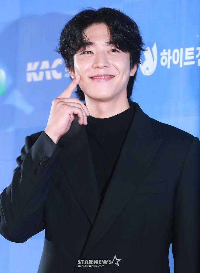 배우 채종협이 22일 오후 서울 역삼동 조선 팰리스 호텔에서 진행된 '제6회 뉴시스 한류엑스포’(2024 K-엑스포)에 참석해 포즈를 취하고 있다. /2022.08.22 /사진=이동훈