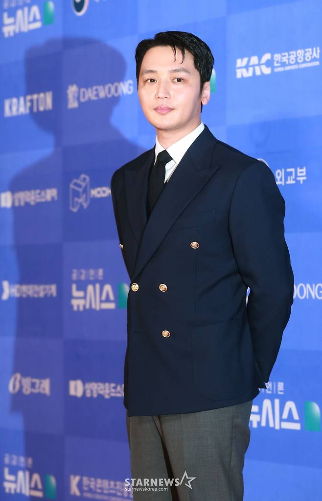 배우 변요한이 22일 오후 서울 역삼동 조선 팰리스 호텔에서 진행된 '제6회 뉴시스 한류엑스포’(2024 K-엑스포)에 참석해 포즈를 취하고 있다. /2022.08.22 /사진=이동훈