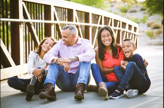 가족과 함께 있는 패트리샤 리. 그가 단단히 일군 가족은 이제 그의 자부심이 됐다. 사진 패트리샤 리