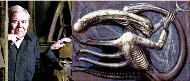 HR Giger, Necronom IV, 1976 /ⓒAnnie Bertram 2012/기거 박물관 제공