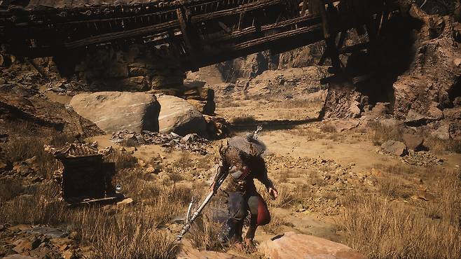 - 쇄석대 이동 후 보스전 필드 중앙 근처를 훑으면 확인 가능