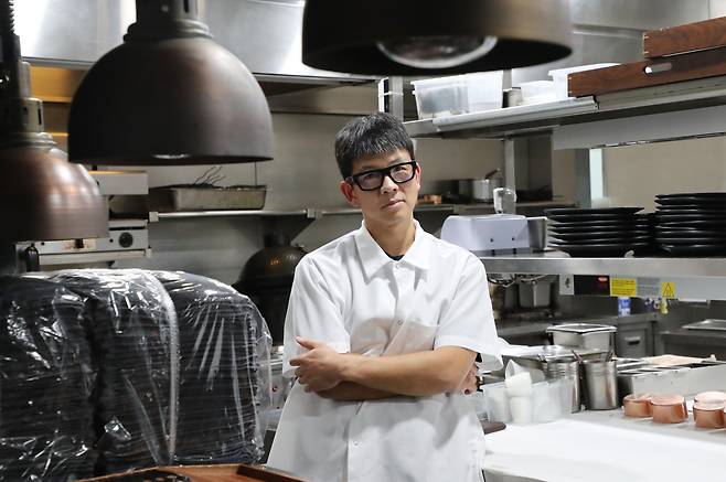 임정식 정식당 셰프가 서울 강남구 정식당에서 조선비즈와 인터뷰를 하고 있다. / 오종찬 조선일보 기자