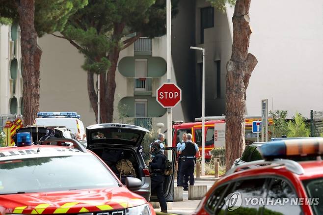 사건 현장 인근 [AFP 연합뉴스]