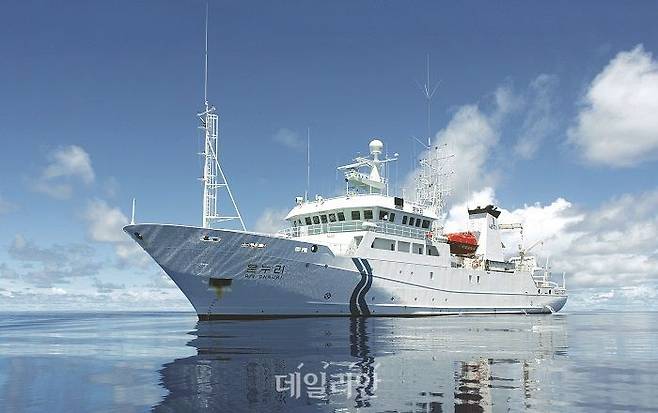 온누리호 모습. ⓒ한국해양과학기술원