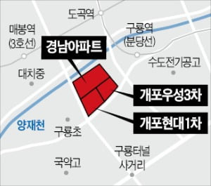 개포 '경·우·현'도 오세훈표 재건축 신청