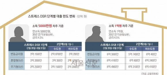 새달 스트레스 DSR 2단계… 신용대출 정리하고 정책대출 활용