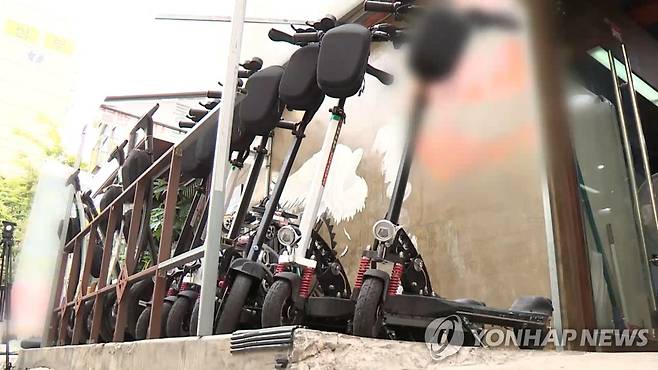 전동킥보드 [연합뉴스TV 제공]