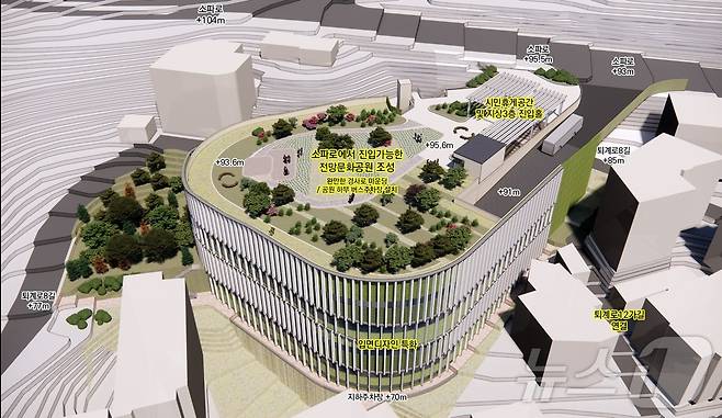 회현제2시민아파트 조감도.(서울시 제공)