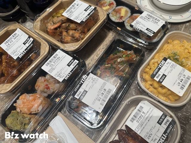 이랜드 델리 바이 애슐리의 주요 제품들. / 사진=정혜인 기자 hij@