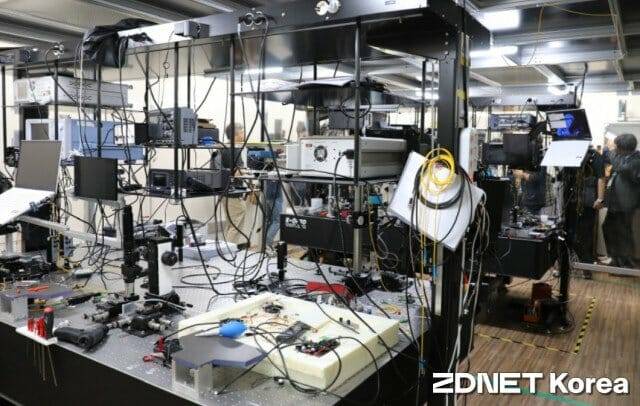 KIST 양자관련 기술 개발 현장.