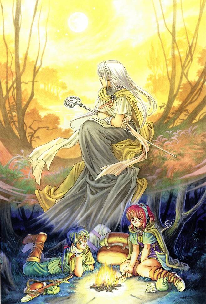 ▲ 신비로운 분위기가 특징인 하얀마녀 게르드