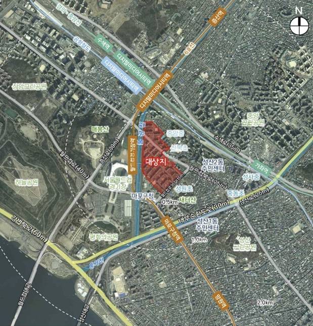 성산시영아파트 위치도 /자료=서울시