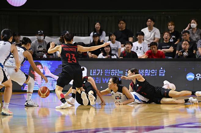 지난해 박신자컵 결승 장면. 사진제공=WKBL