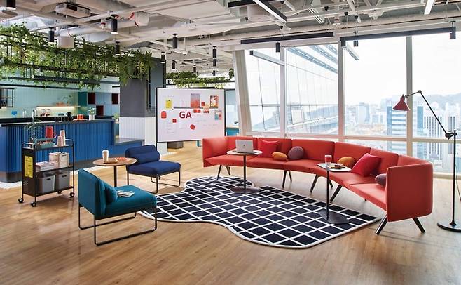 오피스 모듈형 소파 ‘에어리(AERIE)