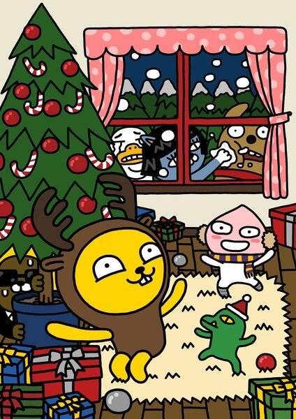 2012년 카카오프렌즈 출시 당시 이미지. [카카오 갈무리]