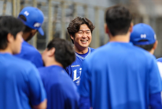 29일 삼성 1군 엔트리에 등록된 베테랑 투수 송은범. /사진=삼성 라이온즈 제공