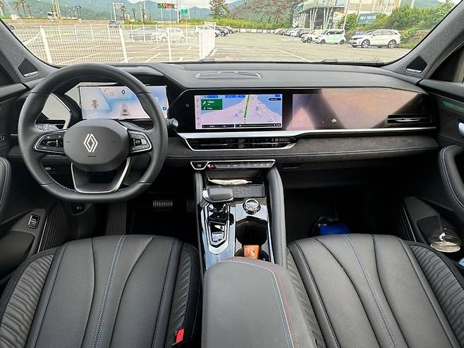 그랑 콜레오스 내부 ⓒ데일리안 편은지 기자