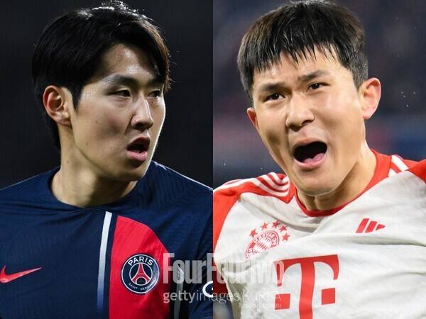 사진=게티이미지. 유럽축구연맹(UEFA) 는 30일(한국시간) 모나코에서 2024-25시즌 UEFA 챔피언스리그(UCL) 페이즈 추첨을 진행했다. 역시나 많은 주목을 받은 경기는 PSG와 뮌헨의 맞대결이다. 두 팀이 만남에 따라 이강인과 김민재의 코리안 리거 맞대결이 성사됐다. 이강인과 김민재는 아직 공식 경기에서 서로를 상대한 적이 없다. 하지만 뮌헨과 PSG는 역사적으로 여러 차례 경기를 치른 바 있다. 상대 전적은 치열하다. 축구 통계 매체 '트랜스퍼마크트' 기준, 뮌헨이 7승 6패로 근소하게 앞서 있으며 최근 공식전에서 3연승을 달리고 있다.