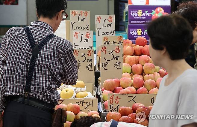 서울 내 한 전통시장 [연합뉴스 자료사진]