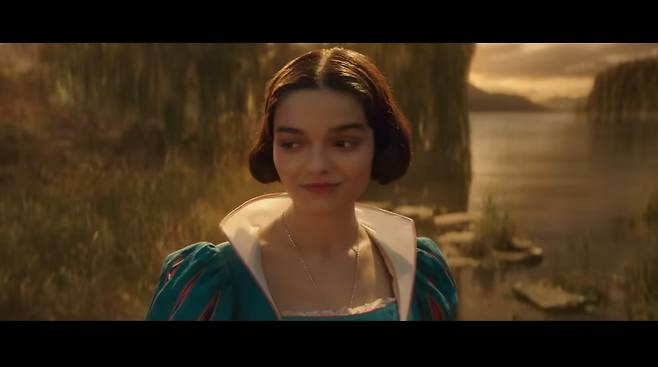 '백설공주' 실시판 영화에서 백설공주 역을 맡은 배우 레이첼 지글러. / 유튜브 '월트 디즈니 스튜디오'