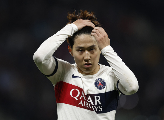 파리 생제르맹(PSG)  소속 이강인이 OSC릴과의 프랑스 리그앙 3라운드 원정경기에서 교체로 출장했고 팀은 3-1로 승리했다. 사진은 지난 시즌 이강인의 경기 장면. /사진=로이터