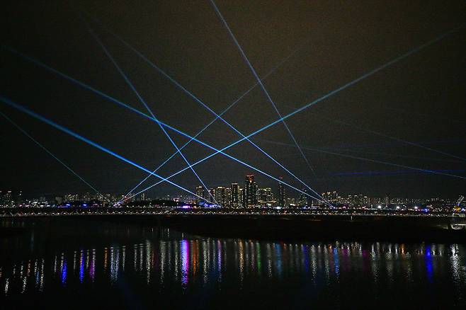 2023 세종 빛 축제 개막. 세종시 제공