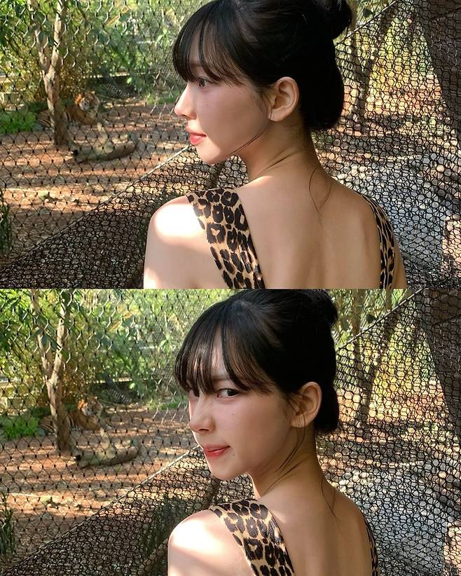 카리나. SNS 캡처