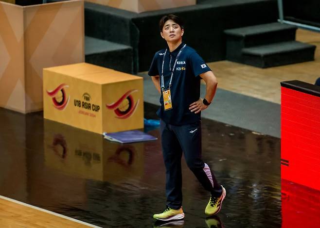 정승원 대표팀 감독. 사진 | FIBA