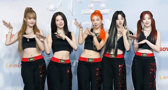 (여자)아이들. 왼쪽부터 민니, 미연, 소연, 우기, 슈화. /뉴스1