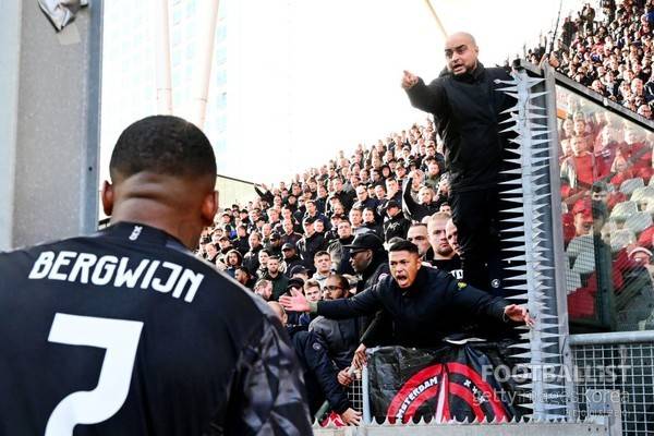 스티븐 베르흐베인(아약스). 게티이미지코리아