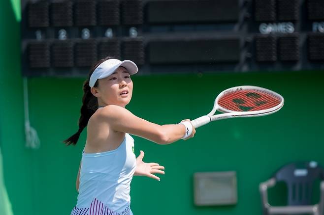 16강에 오른 박소현(사진/김도원 기자)