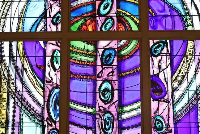 남천성당의 스테인드글라스 ⓒ