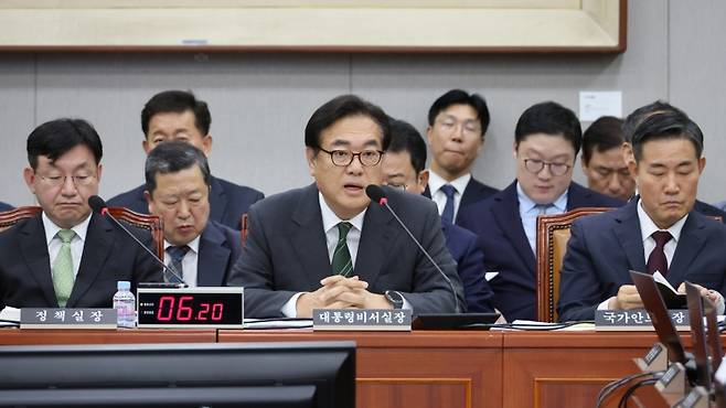 ▲정진석 대통령실 비서실장 [연합뉴스]