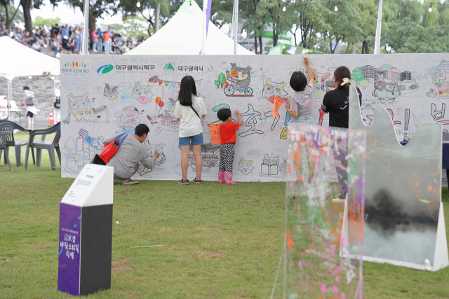 ▲ 지난해 금호강바람소리길 축제 ⓒ 대구북구청