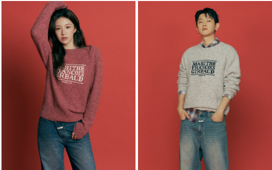 고윤정&크러쉬와 함께한 2024 가을 캠페인 화보 공개.&nbsp;ⓒ마리떼 프랑소와 저버