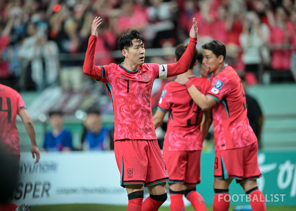 손흥민(대한민국 남자 축구대표팀). 서형권 기자