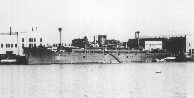 Imperial Japanese Navy's Ukishima Maru vessel. (File Photo - Imperial Japanese Navy)