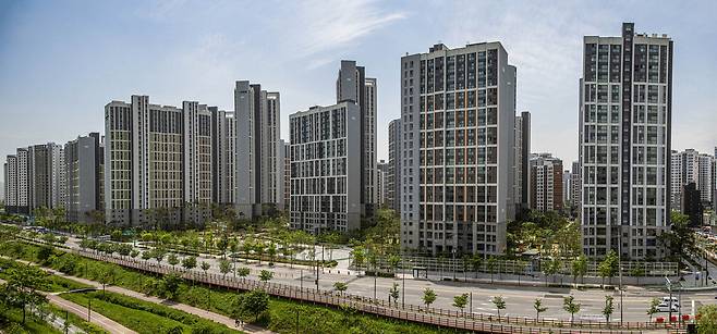 고덕아르테온 아파트.  매경 DB