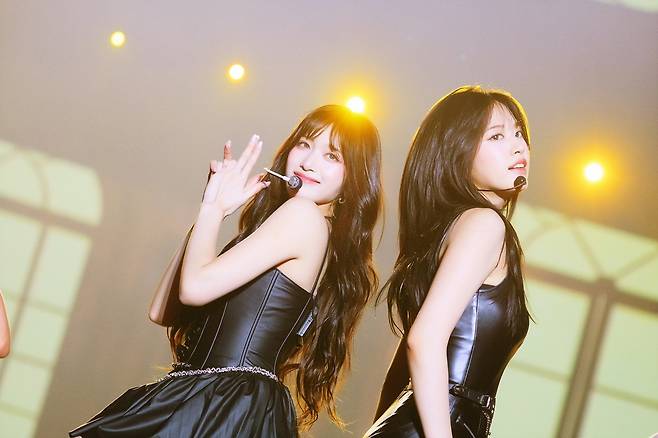 아이브 이서(왼쪽), 안유진 / 사진제공=스타쉽 엔터테인먼트, 아뮤즈(일본)
