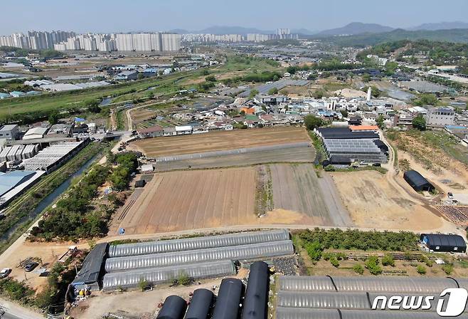 3기 신도시로 지정된 경기도 고양시 창릉 신도시 부지 전경. /뉴스1 ⓒ News1 박세연 기자