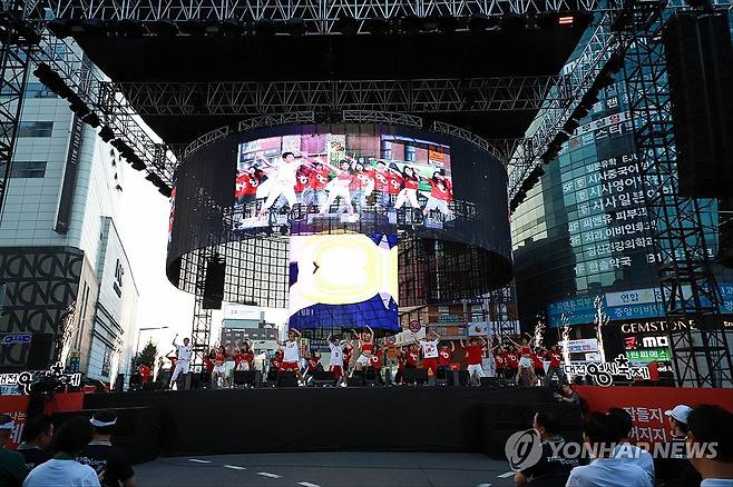 대전 0시 축제 퍼레이드 [대전시 제공. 재판매 및 DB금지]