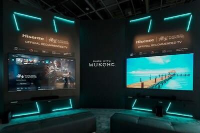 Hisense U7 and E7 PRO TVs bring consumers into the epic world  of Black Myth Wukong (PRNewsfoto/Hisense)