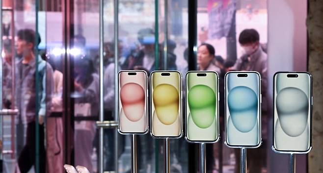 애플 아이폰15 시리즈. 임세준 기자