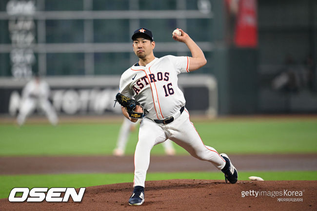 [사진] 휴스턴 기쿠치 유세이. ⓒGettyimages(무단전재 및 재배포 금지)