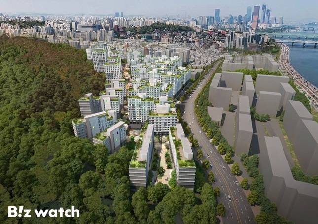 건축심의 통과 당시 흑석11구역 조감도 /자료=서울시