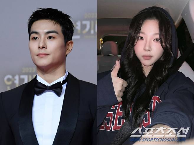 정건주(왼쪽), 남서연. 스포츠조선DB