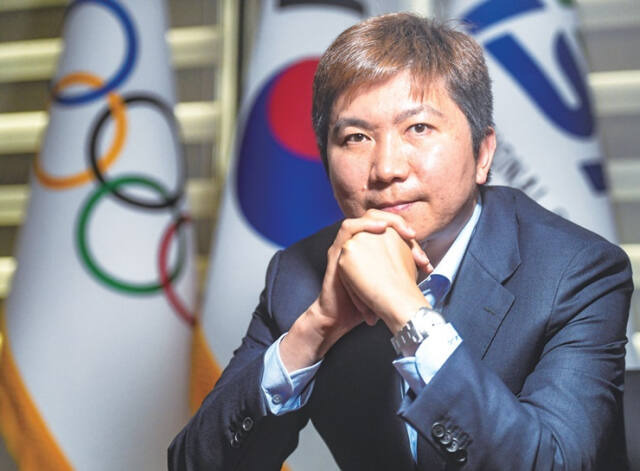 대한체육회장 선거 공식화한 유승민 전 IOC 위원. 경기일보DB