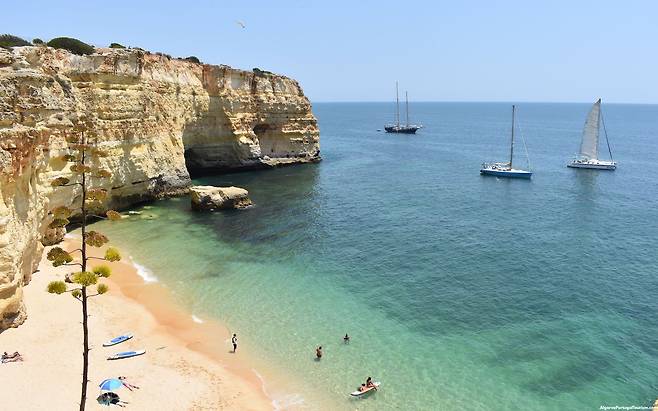 포르투갈 남부 지역의 해안 도시인 알가르브(Algarve). /알가르브 관광청