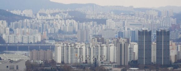 서울 용산구 남산에서 바라본 서울 시내 아파트. 기사와 직접 관계없음. 서울신문 DB