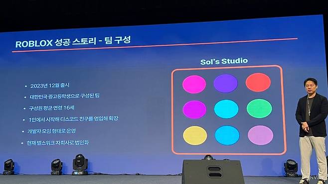 ▲ 중고등학생으로 구성된 팀이 개발한 '솔스 RNG'는